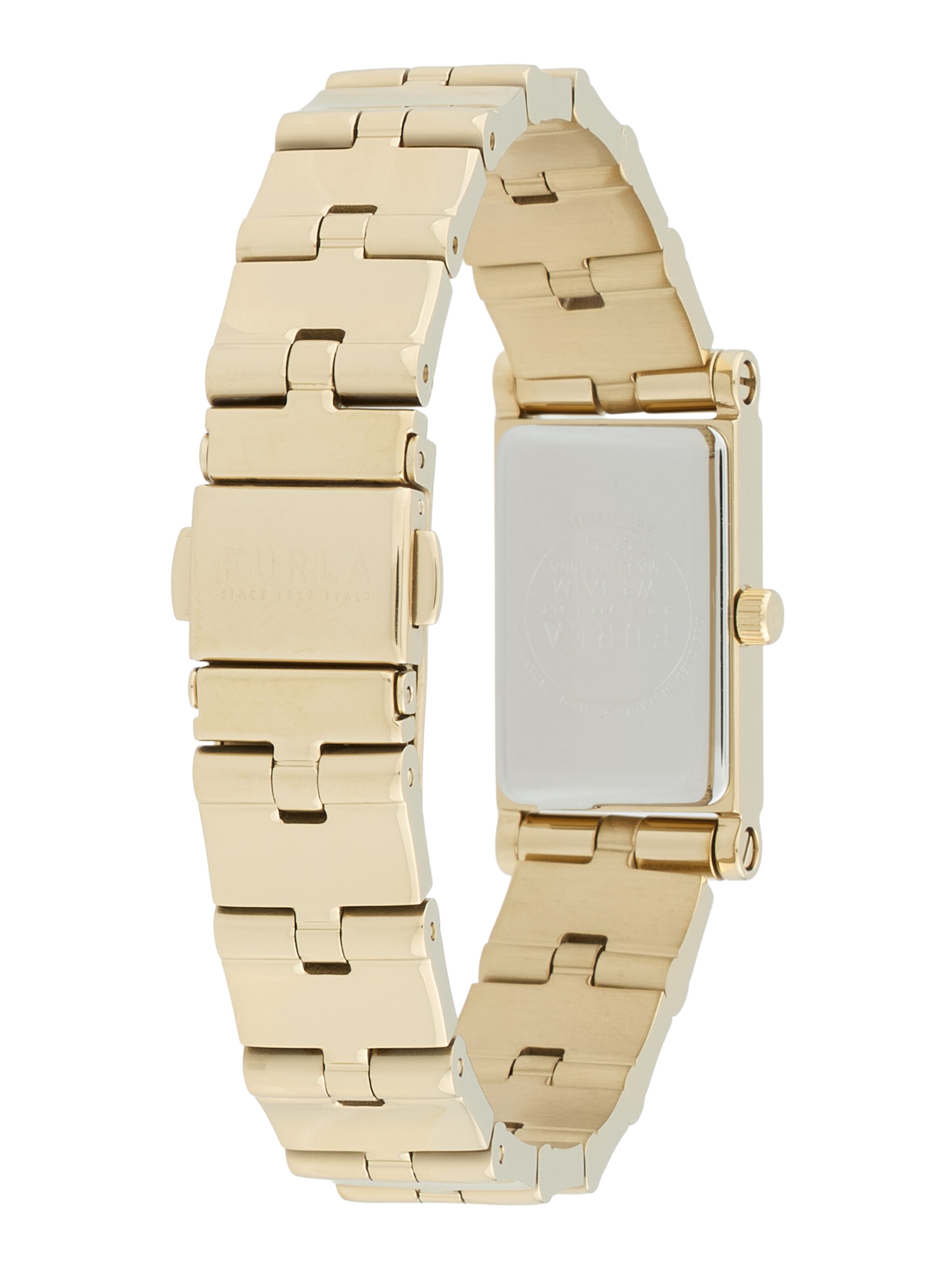 Montre à affichage analogique 'Baguette' FURLA en or