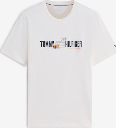 TOMMY HILFIGER Paita värissä norsunluu / hunaja / musta, Tuotenäkymä