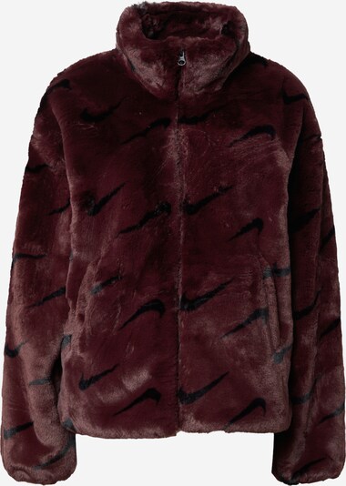 Nike Sportswear Between-season jacket in Burgundy / Black, Item view