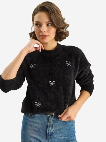 Pull-over Bianco Lucci en noir