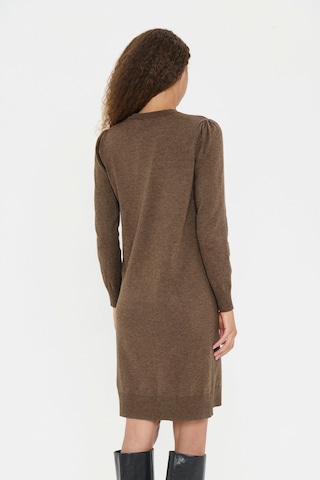 SAINT TROPEZ - Vestido em castanho