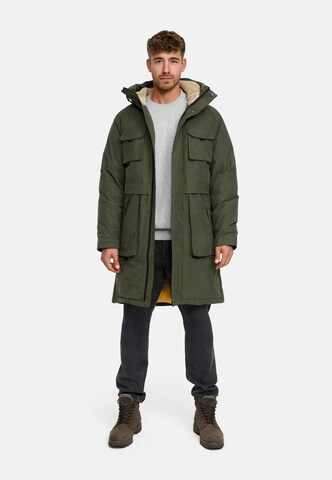 Parka d’hiver 'INKristof' INDICODE JEANS en vert