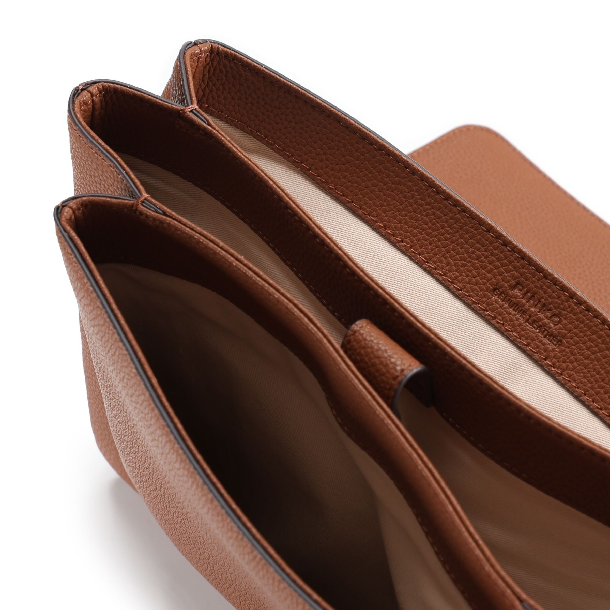 Borsa a tracolla 'Love One' di PINKO in marrone