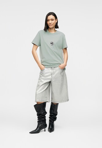 Karl Lagerfeld Shirt 'IKON CIRCLE' in Grey