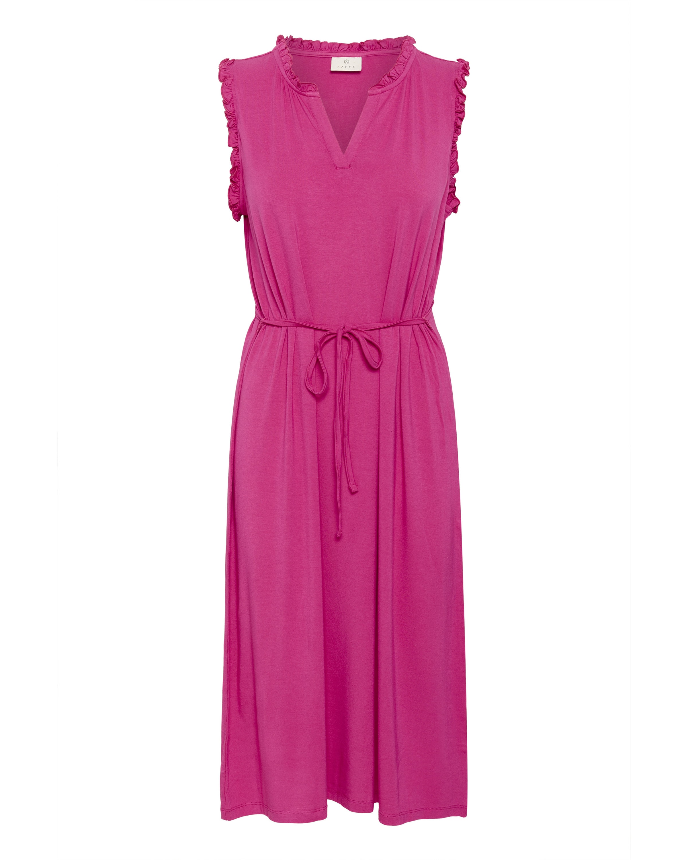 Kaffe Jurk 'Maria' in Roze: voorkant