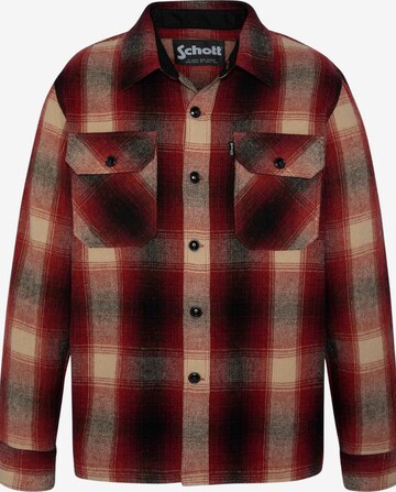 Schott NYC Regular fit Button Up Shirt 'CARL 4' in Mixed colors: front