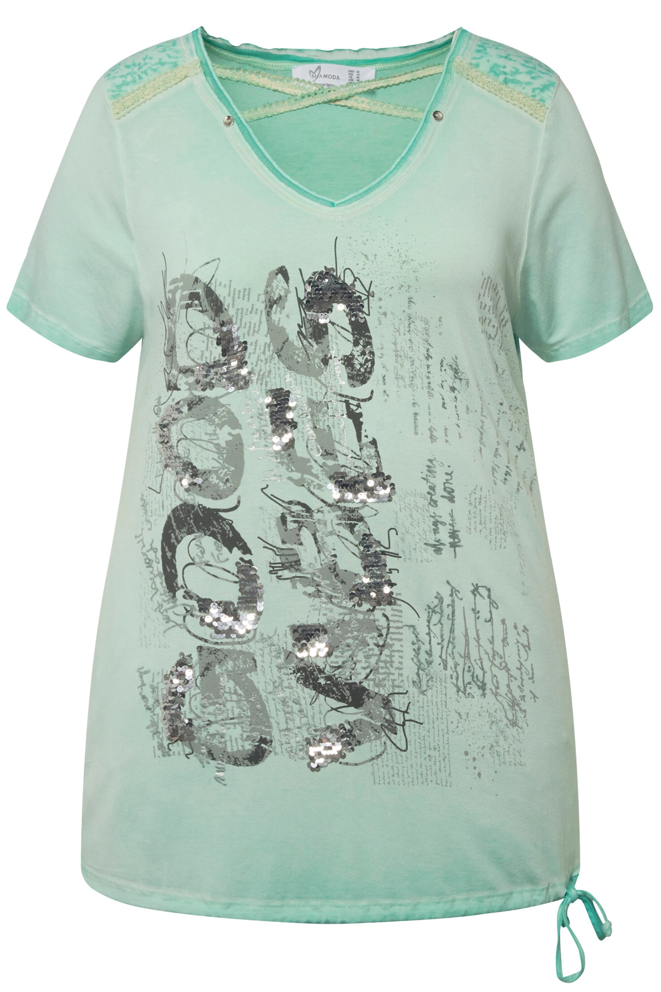 MIAMODA Shirt in Green: front