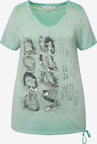 MIAMODA Shirt in Green: front