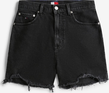 Tommy Jeans - Loosefit Vaquero en negro: frente