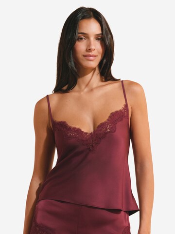 ETAM Slaapshirt 'Stella' in Rood: voorkant