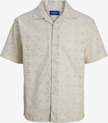 Fit confort Chemise 'Havana' JACK & JONES en beige : devant