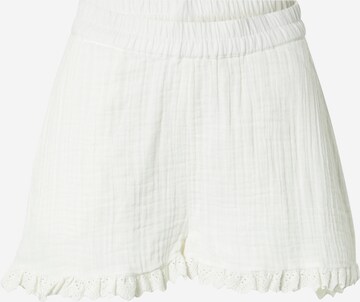 VERO MODA regular Παντελόνι 'SABINA' σε λευκό: μπροστά