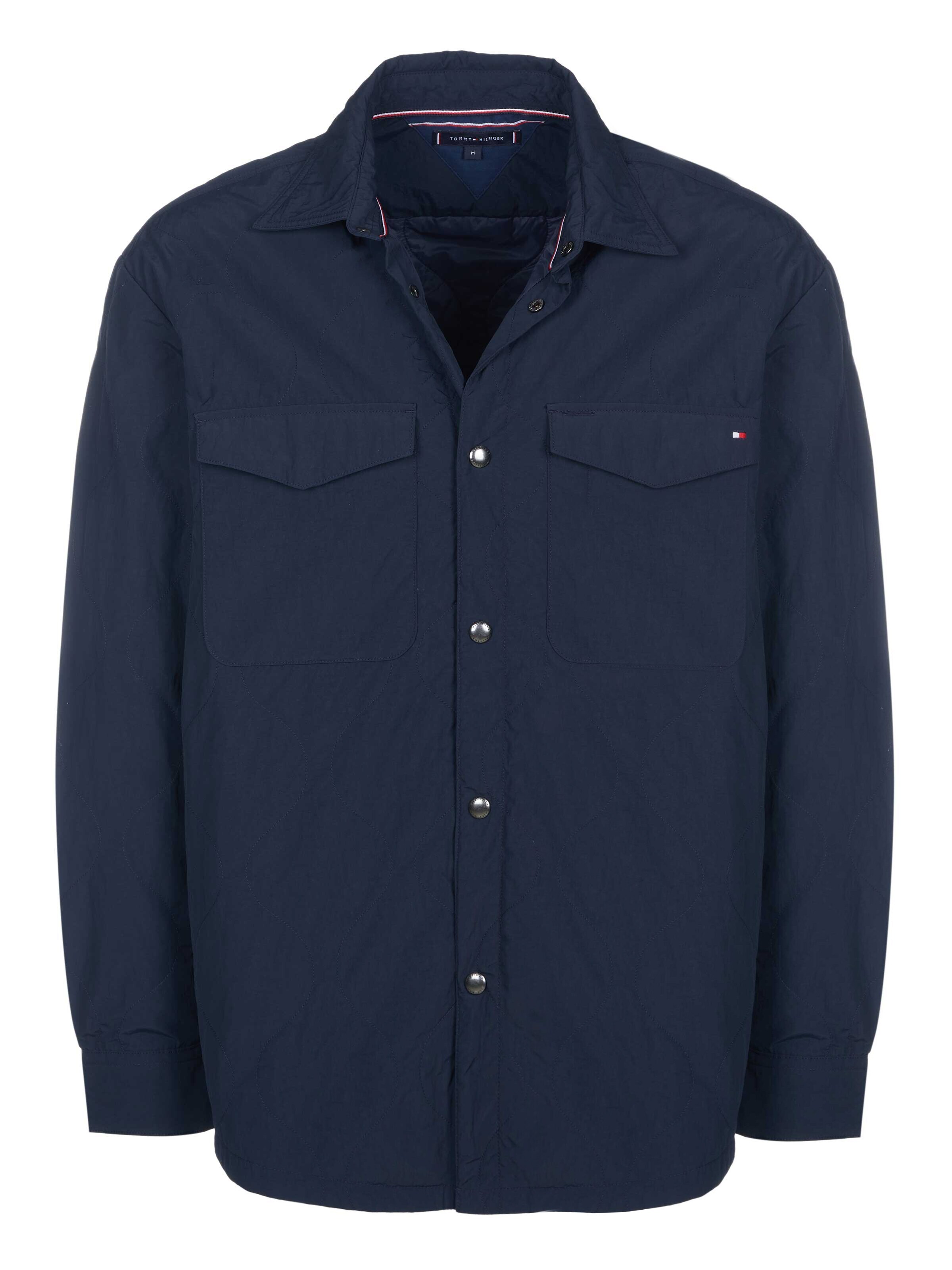 TOMMY HILFIGER - Chaqueta de entretiempo 'Tommy Hilfiger Jacke' en azul: frente
