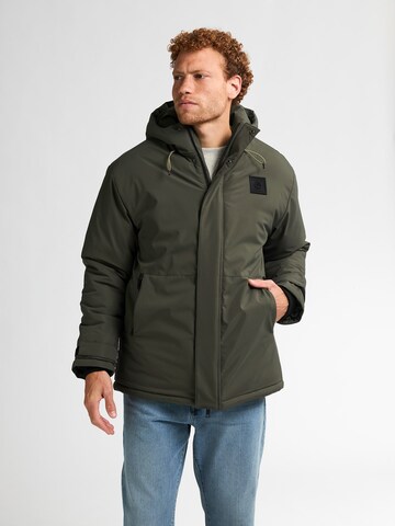 Parka invernale 'Hudson' di Petrol Industries in verde: frontale