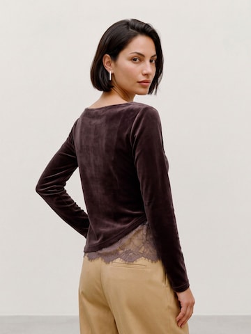 T-shirt 'VMRikke' VERO MODA en marron