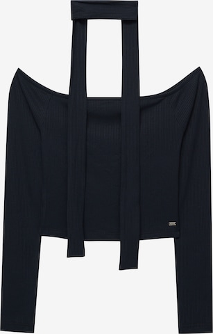 Pull&Bear Shirt in Black: front