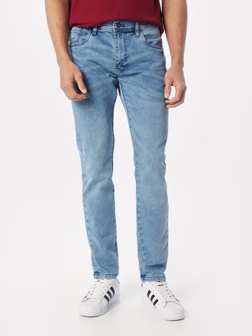 INDICODE JEANS Regular Jeans 'Coil' i blå: framsida