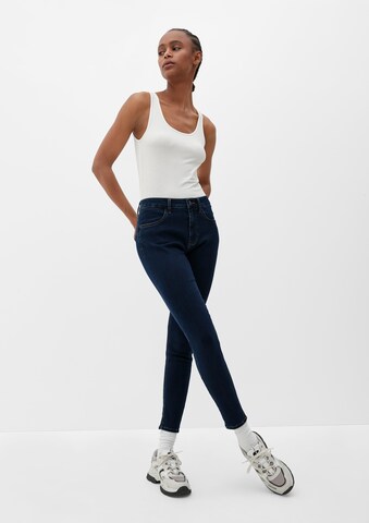 Skinny Jean QS en bleu