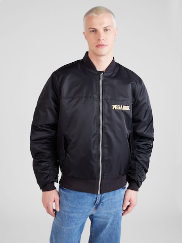 Pegador Between-Season Jacket 'Garo' in Black: front