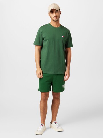 Tommy Jeans Särk 'Classic', värv roheline