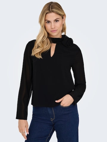 JDY Bluse 'JDYNOMI' in Schwarz