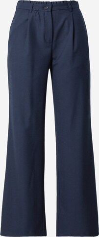 Loosefit Pantalon à pince Trendyol en bleu : devant