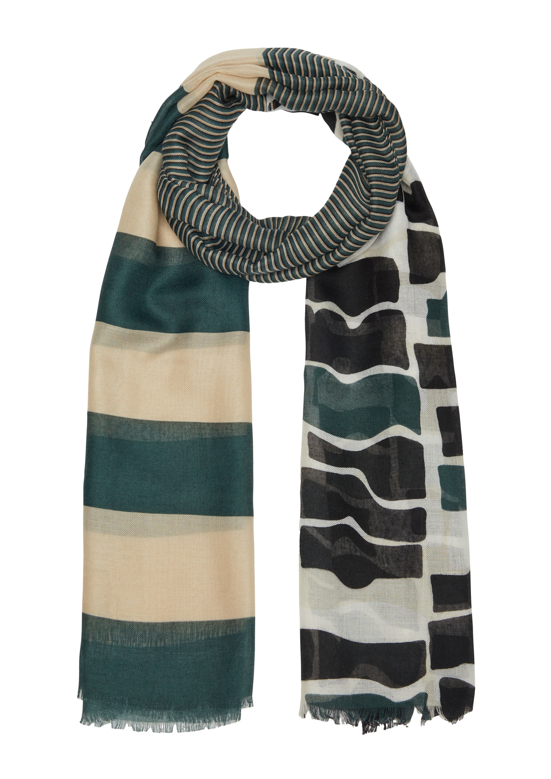 s.Oliver Schal in Mischfarben: Vorderseite