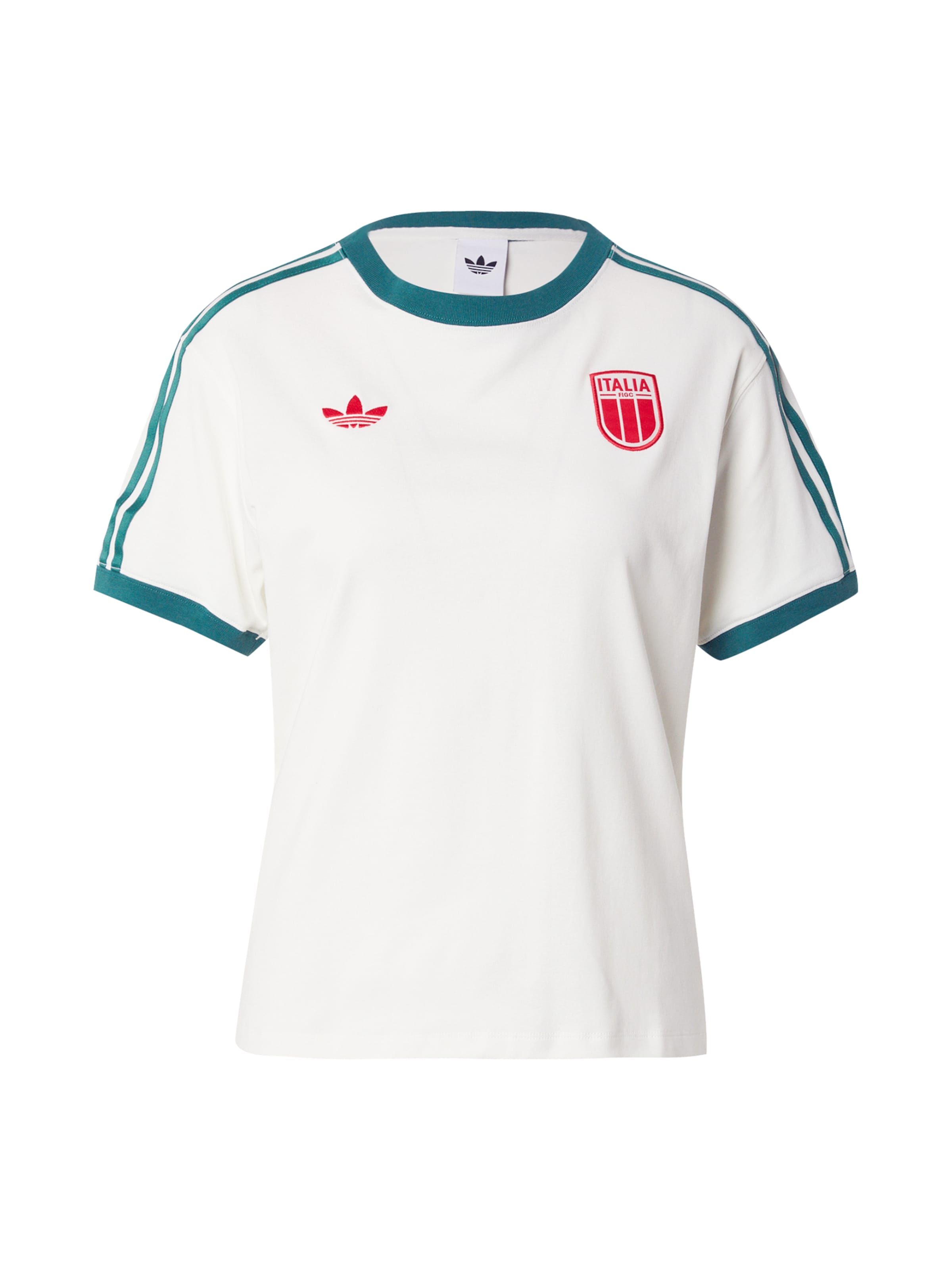 ADIDAS PERFORMANCE Αθλητική φανέλα 'FIGC' σε λευκό: μπροστά