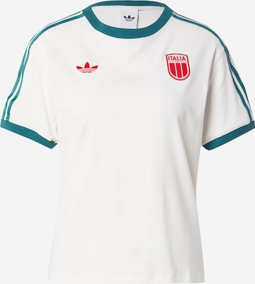 balta ADIDAS PERFORMANCE Triko 'FIGC': priekis