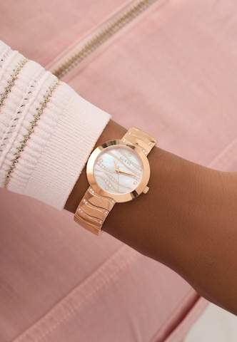 Montre à affichage analogique 'Laguna' GUESS en or