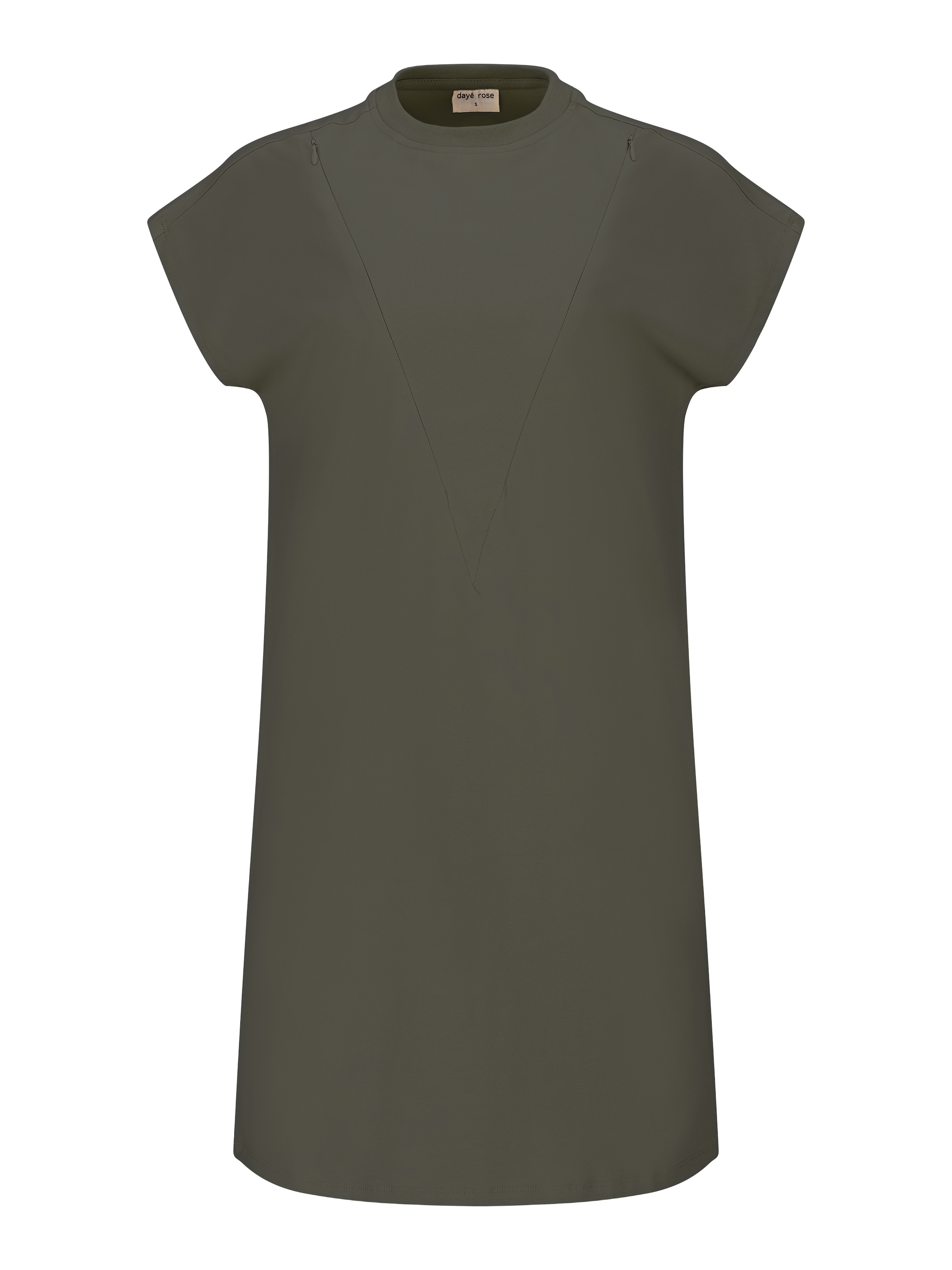 dayê rose Blusenkleid‌‌‌‌‌‌‌‌‌ in Grün: Vorderseite