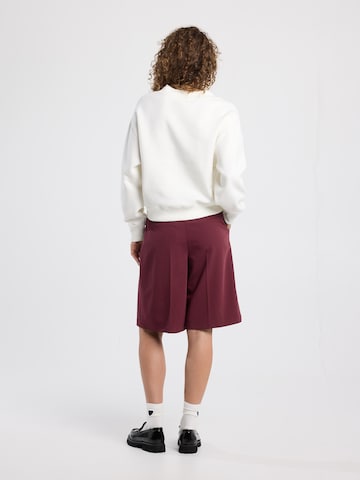 America Today Wide leg Broek in Rood