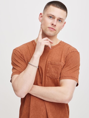 BLEND Shirt 'Tee' in Brown