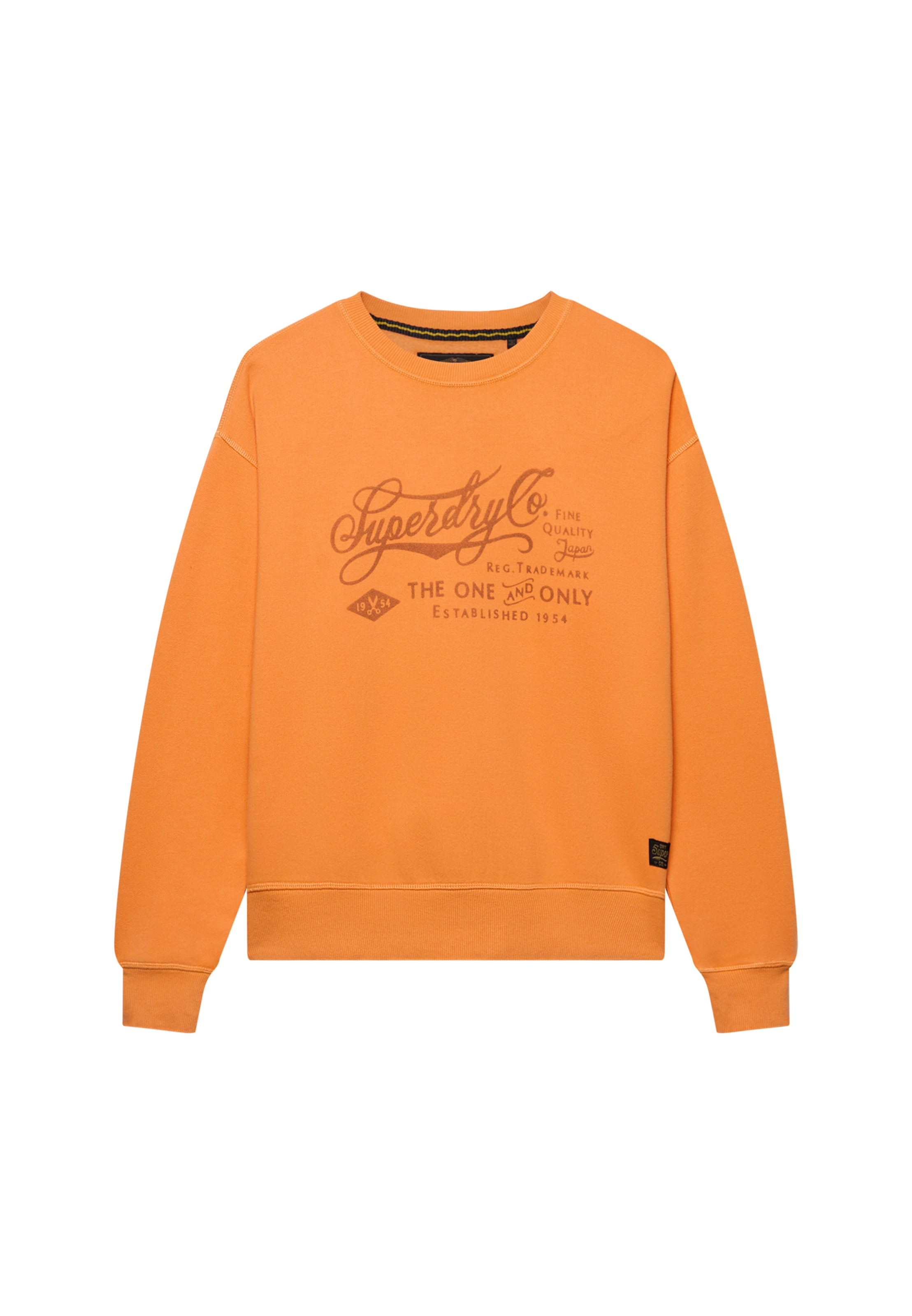 Superdry & Co Sweatshirt in Orange: Vorderseite