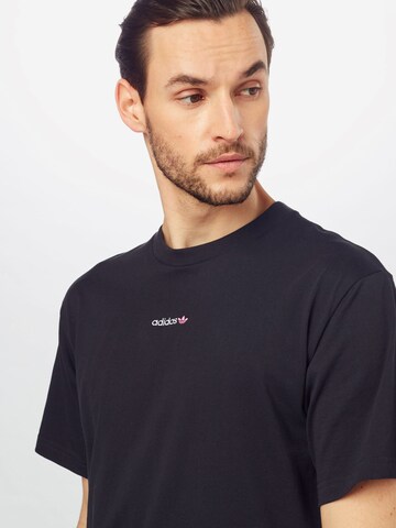 ADIDAS ORIGINALS T-Shirt 'Linear' in Schwarz