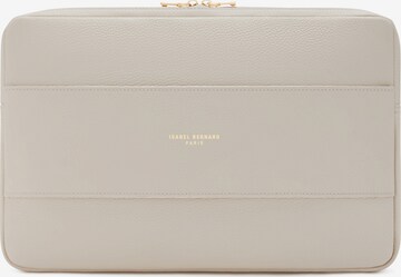 Isabel Bernard Laptoptas in Beige: voorkant