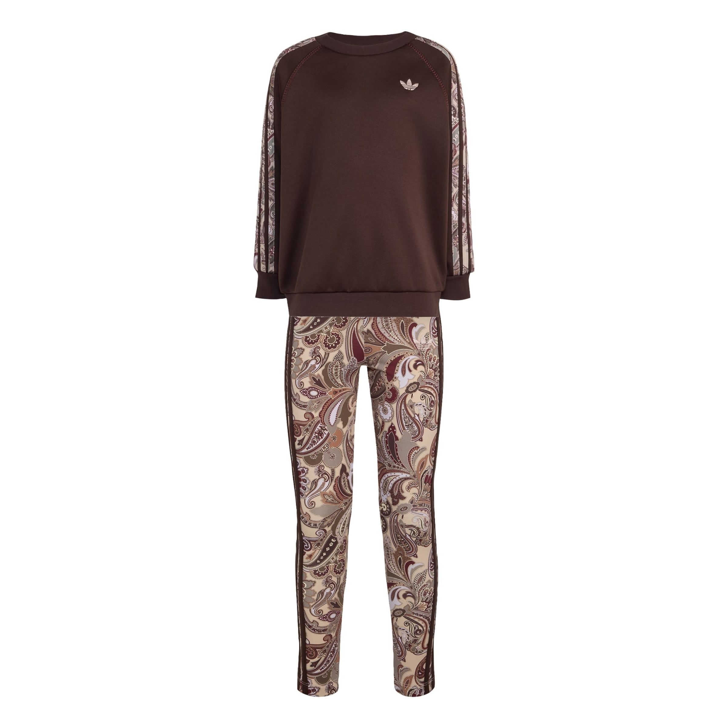 ADIDAS ORIGINALS Joggingová souprava 'Adidas x Liberty London' – hnědá: přední strana