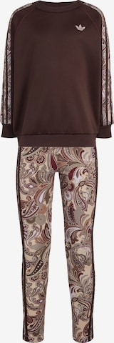 ADIDAS ORIGINALS Joggingová souprava 'Adidas x Liberty London' – hnědá: přední strana