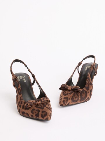 Friends Like These Sling körömcipők - barna