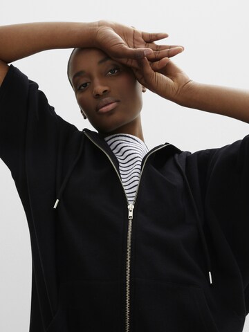 bonprix Sweatjacke in Schwarz