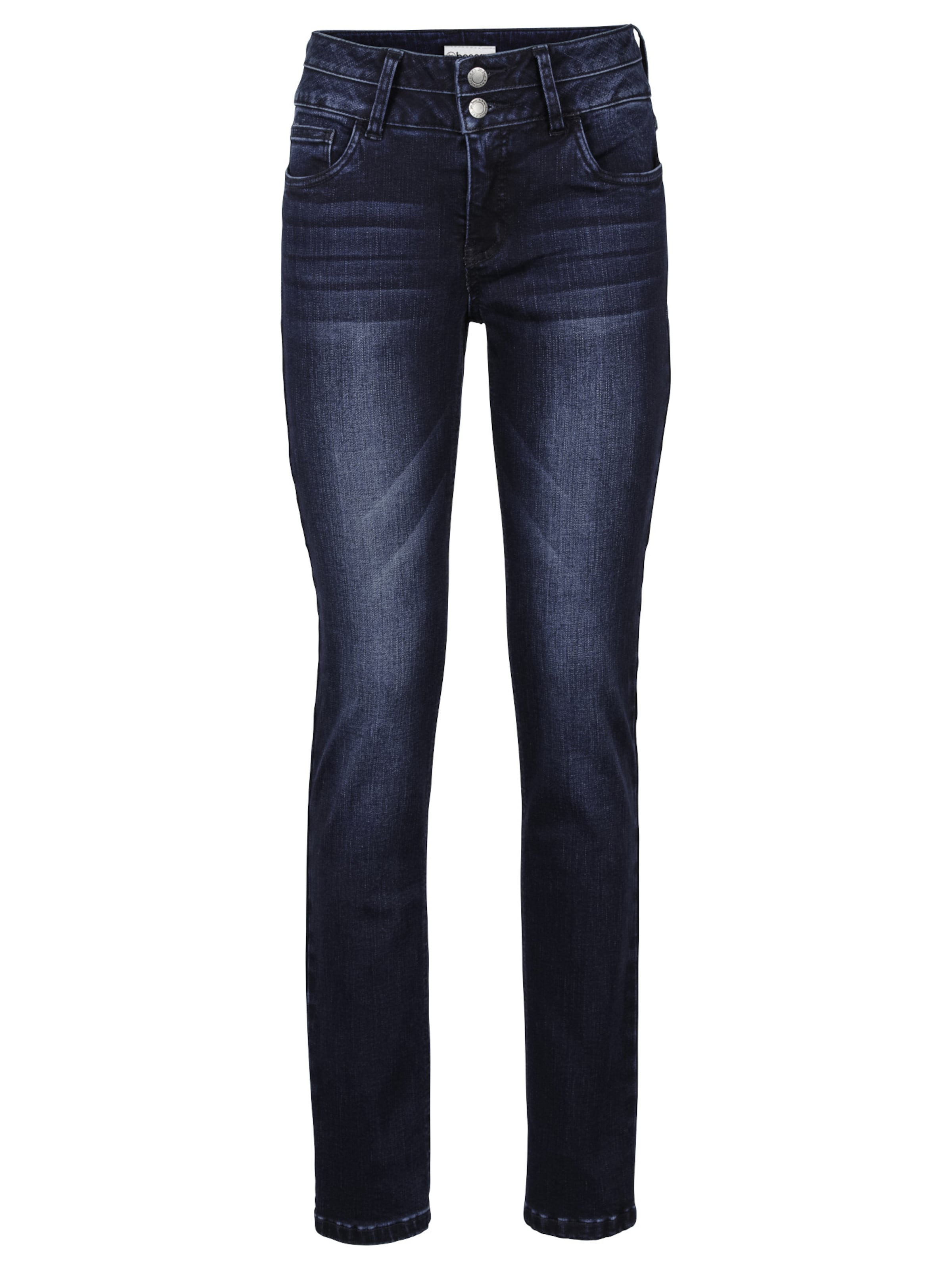 Slimfit Jeans di bonprix in blu: frontale
