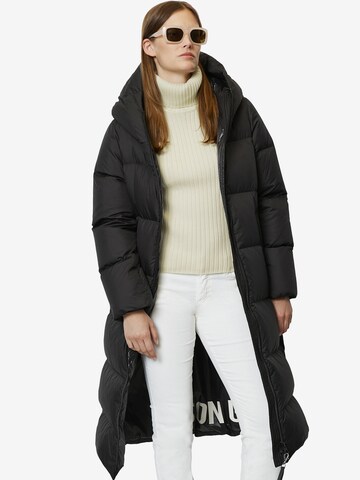 Marc O'Polo Winter Coat in Black: front