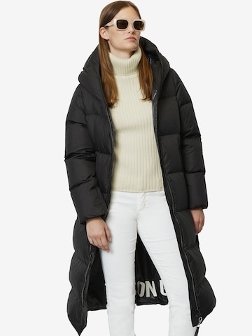 Manteau d’hiver Marc O'Polo en noir : devant