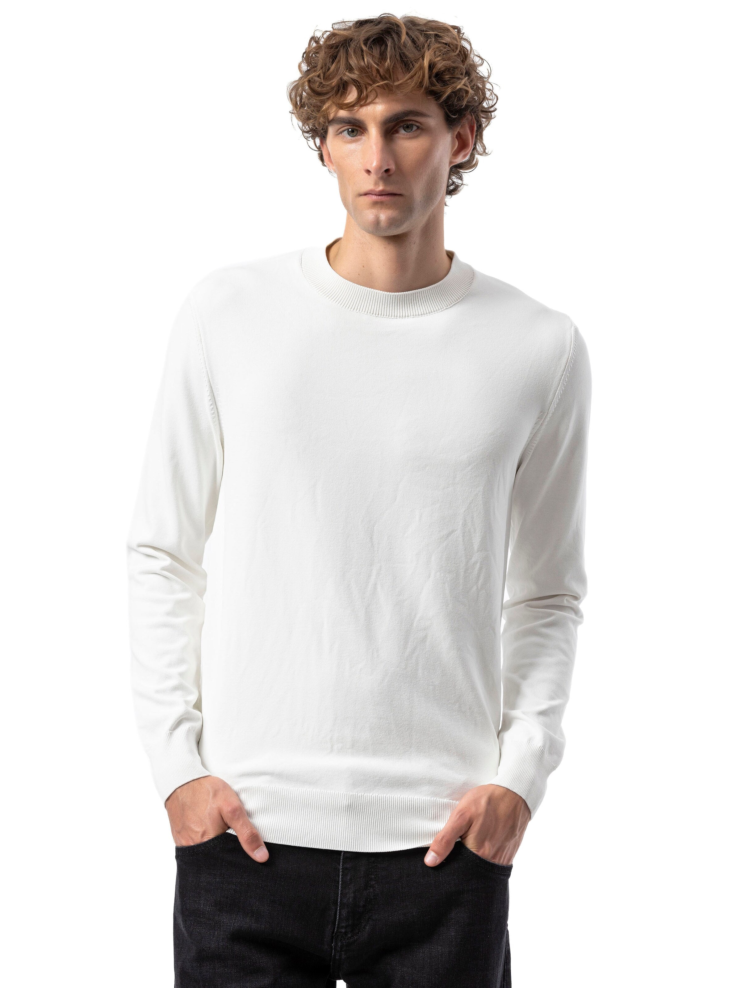 BEYRO Trui 'BP206' in Beige