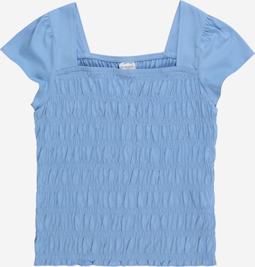 Abercrombie & Fitch Shirt in Blauw: voorkant