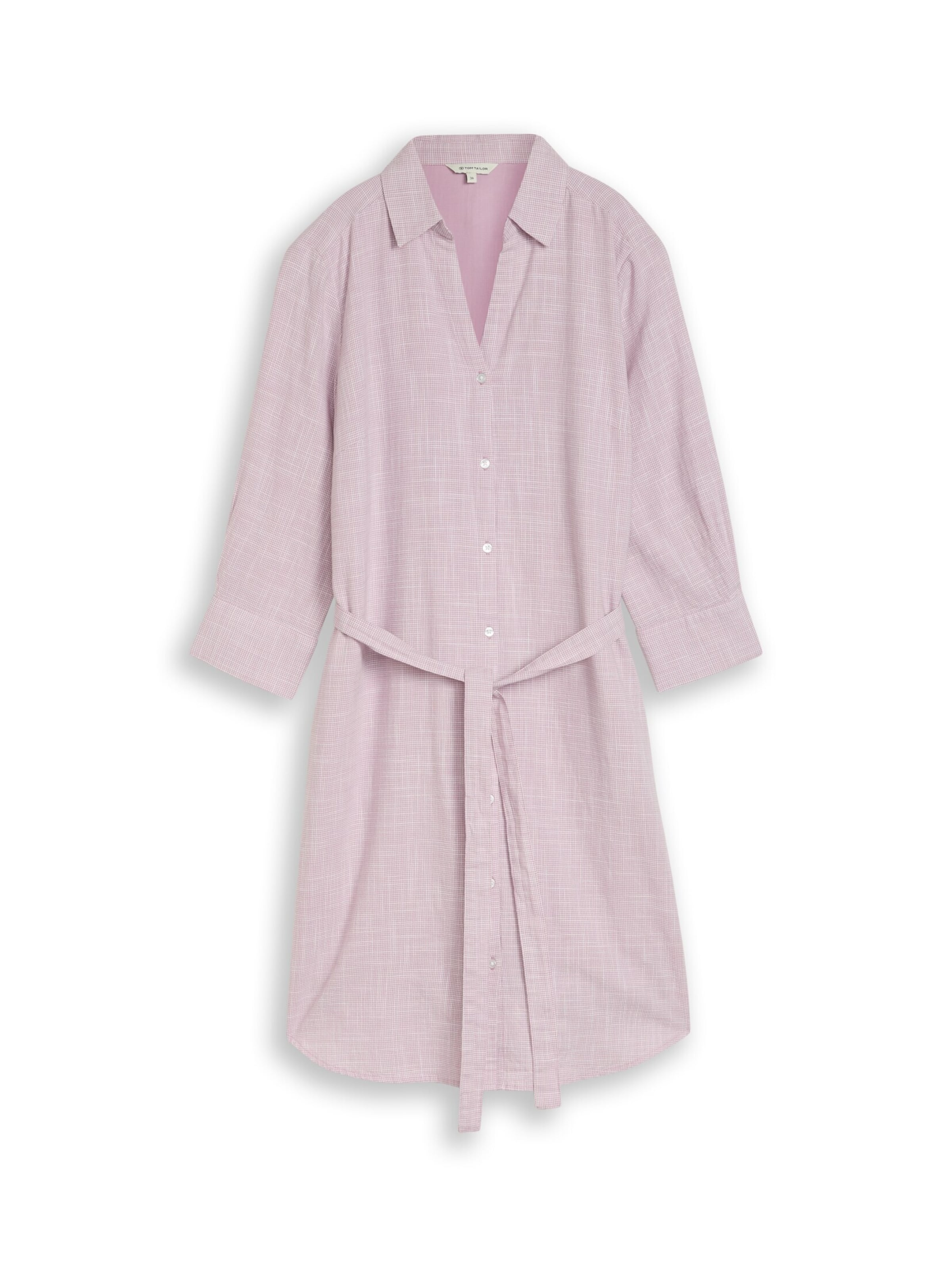 Robe-chemise TOM TAILOR en rose : devant