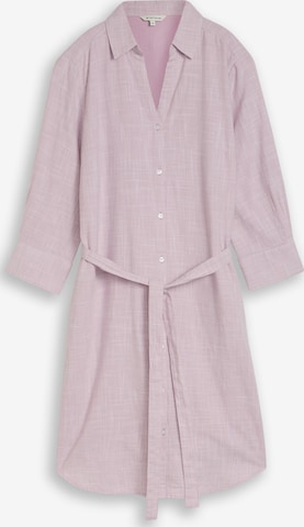 Robe-chemise TOM TAILOR en rose : devant