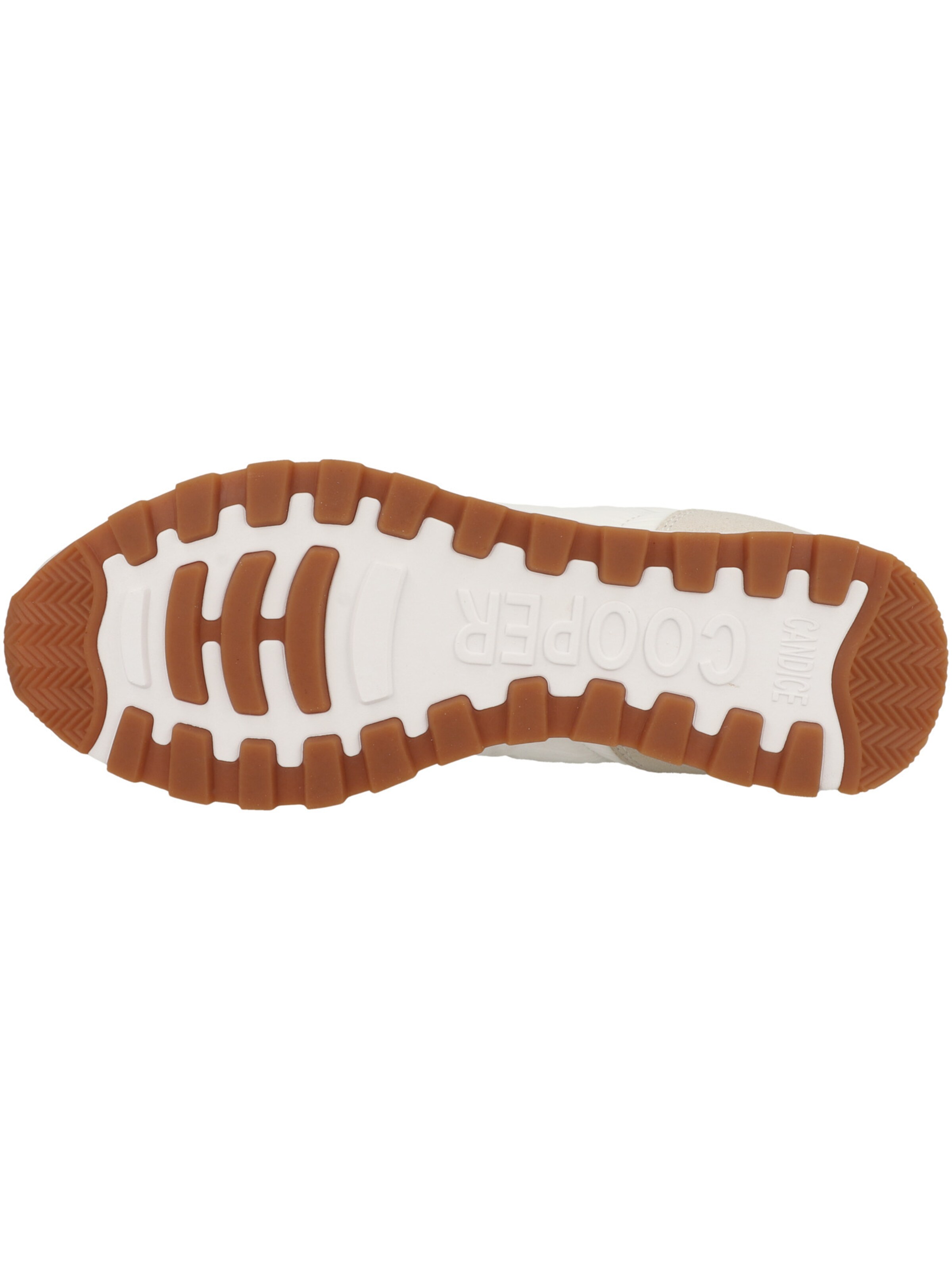 Baskets basses 'PLUME' Candice Cooper en beige