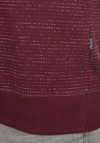 BLEND Sweatshirt 'Tok' in Rot