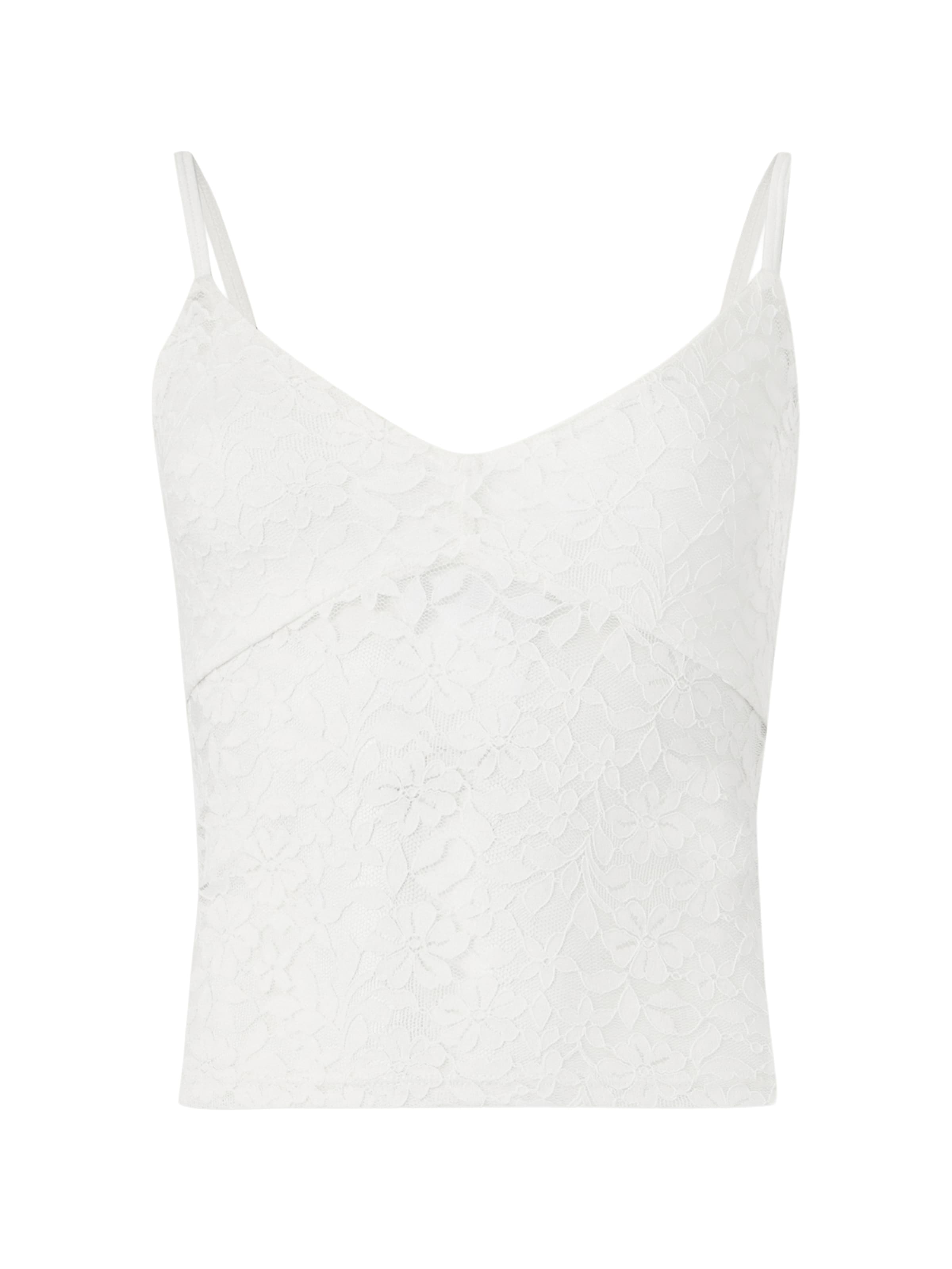 HOLLISTER Top in XS in weiß, Produktansicht